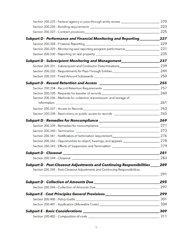 DECODED® 2024 OMB 2 CFR 200 Quick Reference Guide - Image 8