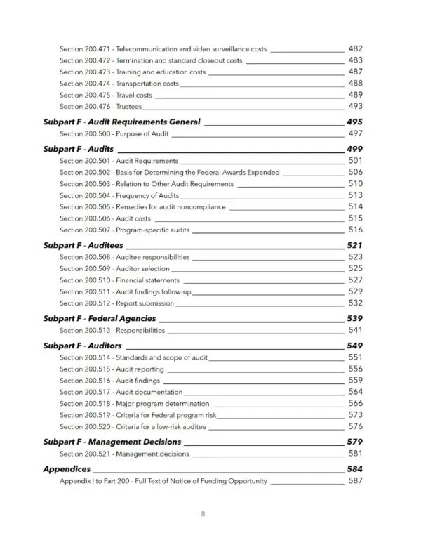 DECODED® 2024 OMB 2 CFR 200 Quick Reference Guide - Image 11